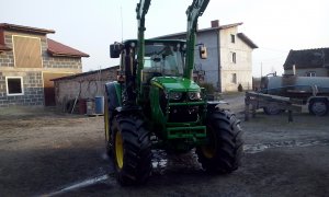 John Deere 6100RC+JD H310