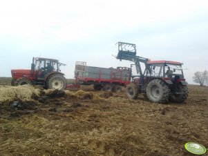 Zetor 9540 + CynkoMet / Zetor 7745turbo + tur