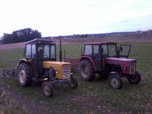 Ursus C-360 3P + agregat & Ursus C-355 + przyczepa