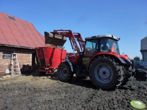 Massey Ferguson 5435 + Metaltech WP6