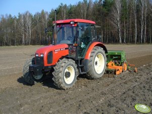 Zetor 6341 i agregat Amazone 