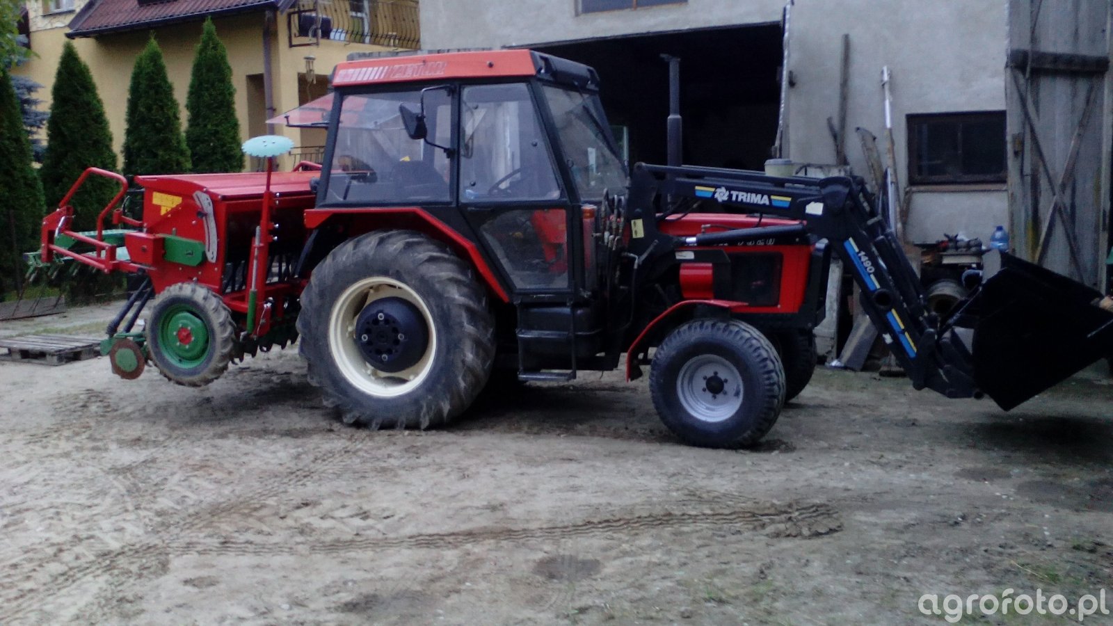 Zetor 7320 Turbo & Unia Group Polonez 3.0m