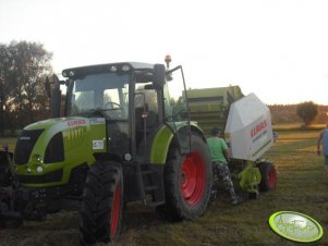 Claas Ares 567 ATZ + Claas Variant 260