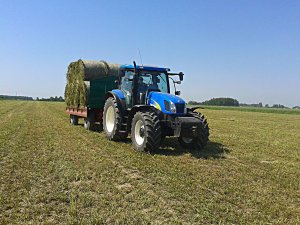 New Holland T6070 + HL8011