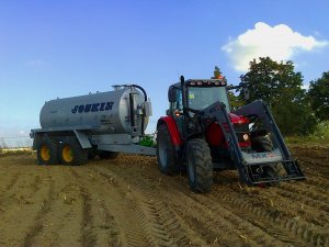 Massey Ferguson 5435 & Joskin Modulo 2 WinPack 12000