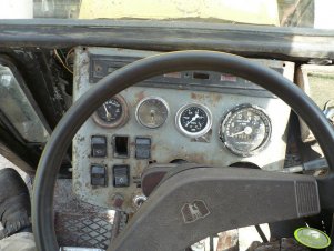 Deska rozdzielcza w Ursusie C-330