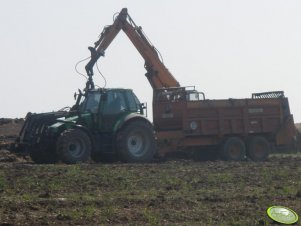 Deutz Fahr 6.45 + Stoll R...