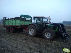  Deutz-Fahr Agrofarm 100 + Fortschritt T-088
