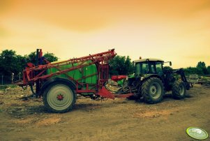 Deutz-Fahr Agrofarm 100 + Krukowiak Goliat