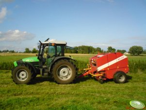 Deutz Fahr Agrofarm 100 + Metal-Fach Z-562