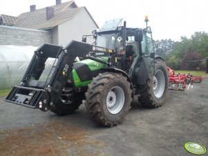 Deutz-Fahr Agrofarm 100 + Pom Brodnica 2W