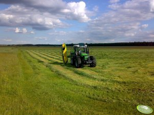 Deutz Fahr Agrofarm 100 + Samasz 2,10