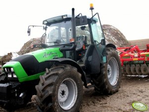 Deutz Fahr Agrofarm 100 + talerzówka unia 4 m