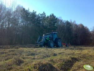 Deutz Fahr Agrofarm 410 + Akpil Mix 40 3+1