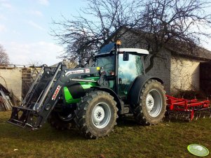 Deutz Fahr Agrofarm 410 + Expom Lech 3.3 m