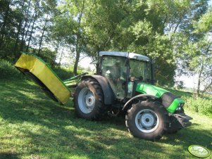 Deutz - Fahr Agrofarm 420 + SaMasz 1,85