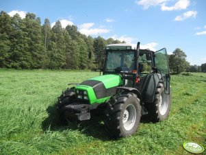 Deutz - Fahr Agrofarm 420 + Samasz 1,85