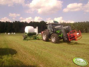 Deutz-Fahr Agrofarm 420 + Sipma Maja