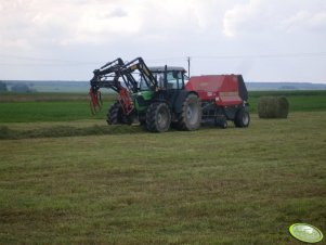 Deutz-Fahr Agrofarm 85 + Vicon RF 121