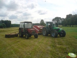 Deutz Fahr Agrofarm Dt100 + Zetor 7211