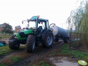 Deutz Fahr Agrofarm TTV 430 + Meprozmet PN 5 tys