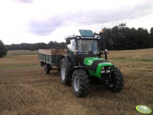 Deutz Fahr Agroplus 310 + przyczepka 