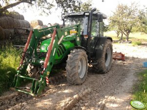 Deutz-Fahr Agroplus 77 & opryskiwacz