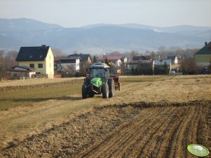 Deutz Fahr Agroplus 77 + Rolmasz 2.7