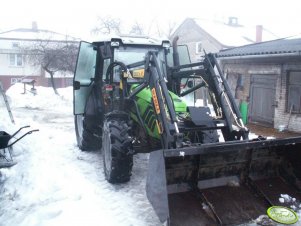 Deutz-Fahr Agroplus 77 & Stoll Robust r8