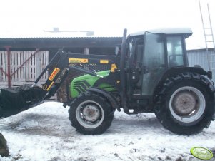 Deutz-Fahr Agroplus 77 & Stoll Robust r8