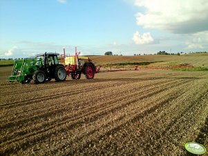 Deutz-Fahr Agroplus 80 + Pilmet Europa 2521