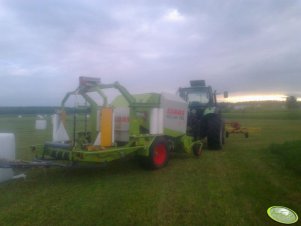 Deutz Fahr Agroton 135 + zgrabiarka + prasoowijarka