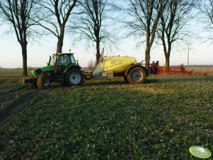 Deutz Fahr Agrotron 130 i Hardi Commander 4400