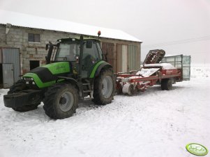 Deutz Fahr Agrotron 130  i Kverneland UN2200