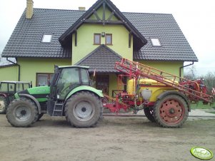 Deutz-Fahr Agrotron 140 + Pilmet Europa II 2521