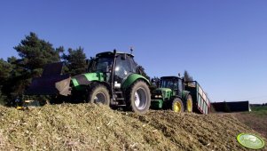 Deutz Fahr Agrotron 150 & John Deere 6630