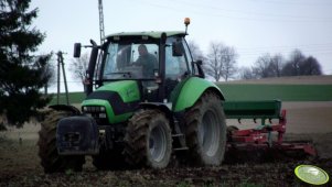 Deutz Fahr Agrotron 150 & Kverneland CLM