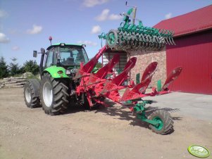 Deutz Fahr Agrotron 150 + Kverneland EM 100 Packomat