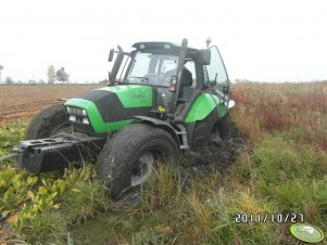 Deutz Fahr Agrotron 150 + Kverneland LM 85