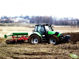 Deutz Fahr Agrotron 150 & Kverneland