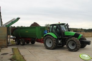 Deutz-Fahr Agrotron 165.7 + Pronar T700