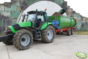 Deutz-Fahr Agrotron 165.7 + Pronar T700