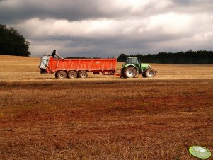 Deutz-Fahr Agrotron 230 + Brochard Dragon 2000