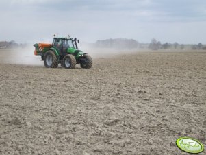 Deutz Fahr Agrotron + Amazone ZAM 3000 Hydro Profi