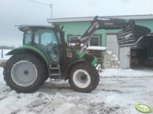 Deutz-Fahr Agrotron K420 & Stoll