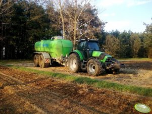 Deutz Fahr Agrotron K430 + BAUER