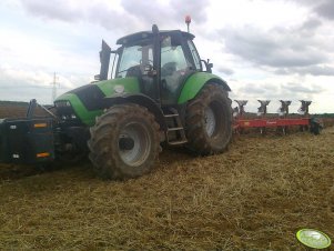 Deutz-Fahr Agrotron M 620 + Kverneland ED 100 5-skibowy