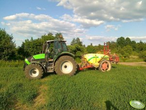 Deutz-Fahr Agrotron M410 + Pilmet 1618