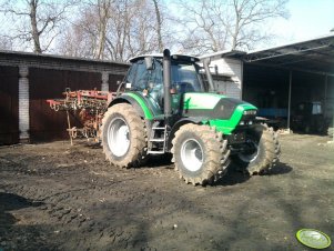 Deutz Fahr Agrotron M600 + Unia Kombi