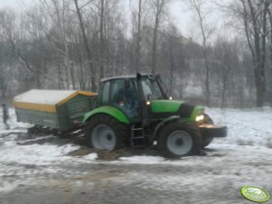 Deutz Fahr Agrotron M600 & Welger dk115